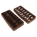 Vintage Finest Chinese Traditional Chess with Folding Imitation Leather Chessboard Set Chess Game