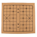 Vintage Finest Chinese Traditional Chess with Folding Imitation Leather Chessboard Set Chess Game