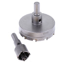 6 Pieces 22 - 65mm Stainless Steel Carbide Tip TCT Metal Drill Bit Hole Saw