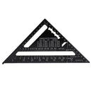 7 Inch Metric Aluminum Alloy Speed Square Roofing Triangle Angle Protractor