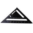7 Inch Metric Aluminum Alloy Speed Square Roofing Triangle Angle Protractor