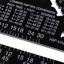 7 Inch Metric Aluminum Alloy Speed Square Roofing Triangle Angle Protractor