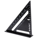 7 Inch Metric Aluminum Alloy Speed Square Roofing Triangle Angle Protractor