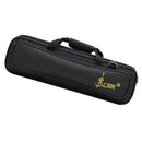 Oxford Cloth Flute Case Cover - Carring Bag with Handle Strap Plush Lining Black