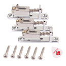 3x Guitar Trem Tremolo Saddles Bridge w/ Screw for Fender ST TL Guitar Accs