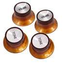 2 Tone 2 Volume Control Knob Bell Shape for Fender Strat Squier Guitar Parts