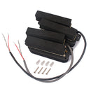 1 Set Guitar Wired Humbucker Double Coils Pickup ALNICO 5 for 7-String Guitar/Pedal Steel Guitar