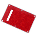 Electric Guitar Backplate Back Plate Tremolo Cavity Cover for FD ST SQ Red