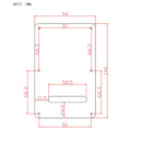Electric Guitar Backplate Back Plate Tremolo Cavity Cover for FD ST SQ Red