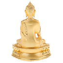 Meditataion Buddha Shakya Muni Statue Sculpture Alloy for Home Office Decor