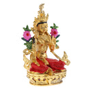 Tibetan Tantric Buddha Eight Mascot Tara Sculpture Statue Home Craft Decors