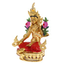 Tibetan Tantric Buddha Eight Mascot Tara Sculpture Statue Home Craft Decors