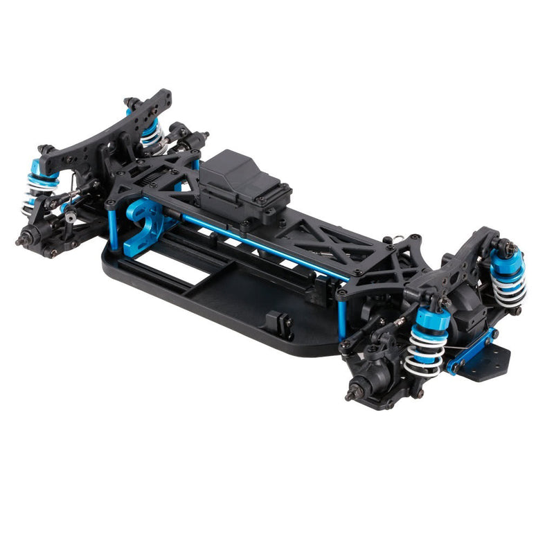 1/10 Aluminium Alloy RC 4WD Electric On-Road Drift Racing Car Frame Chassis Kit for HSP HPI