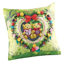 DIY 3D Printed Cross Stitch Pillow Case for Home Room Decoration Ornament