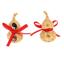 6pcs Chinese Fengshui Wu Lou Hulu Gourd for Wealth Good Luck Collectible Gift