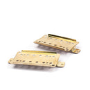 2 Pieces Copper Guitar Humbucker Double Coils Pickup Baseplates Brass Neck + Bridge 2.67 x 1.45inch