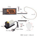 Guitar Pickup EQ 7545R 4 Band Equalizer Amplifier for Acoustic/Cigar Box Guitar Parts
