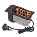 Guitar Pickup EQ 7545R 4 Band Equalizer Amplifier for Acoustic/Cigar Box Guitar Parts