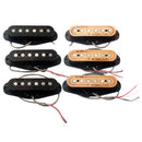 Maple Wood Pickups Alnico 5 for Fender Strat ST Electric Guitar Replacement