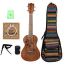 24 Inch Acoustic Electric Ukulele Guitar 4 String Uke for Beginner Guitarist