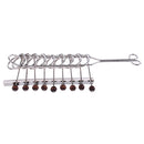 16 Sets Metal Wire Ring Brain Teaser Toys 9 Linked Rings Puzzle Classic Intelligence Toys for Chidren Adult