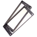 8-String Guitar Parts Plastic Humbucker Pickup Mounting Ring for Replacement