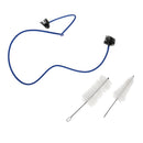 3PCS Trumpet Cleaning Maintenance Brushes Set for Musical Instrument Parts