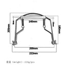 Harmonica Rack Neck Holder On-Stage Stand Support Playing Large Metal Frame