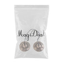 Exquisite 1 Pair Carved Mantras Cymbal Buddhist Style Cymbal Hand Percussion for Kids Musical Toys 2.63inch