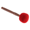 Singing Bowl Striker Buddhism Meditation Mallet with Wool Felt 18.5x6cm