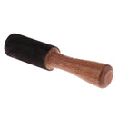 Singing Bowl Striker Buddhism Meditation Mallet with Leather Head 17.5x3.5cm