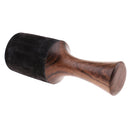 Singing Bowl Striker Buddhism Meditation Mallet with Leather Head 21x7.5cm