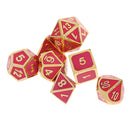 7 Glow in Dark D4 D6 D8 D10 D12 D20 Dice Polyhedral for Dungeons and Dragons