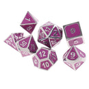 7x D4 D6 D8 D10 D12 D20 Dices Set Polyhedral for Dungeons and Dragons Purple