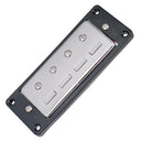 Set of 2pcs Mini Humbucker Pickups for 4 String Electric Bass Guitar Parts