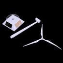 1 Set Plastic Solar Powered Windmill Toys Windmill Turbine Model for Kids Science Educational Toys Gift