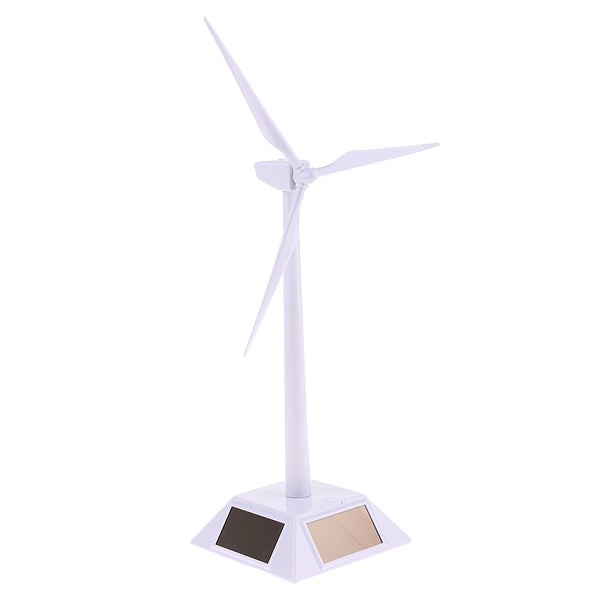 1 Set Plastic Solar Powered Windmill Toys Windmill Turbine Model for Kids Science Educational Toys Gift