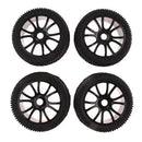 4pcs 17mm Hub Wheel Rims&Tires 1:8 Off-road RC Car Buggy Tyres for HSP HPI