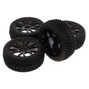4pcs 17mm Hub Wheel Rims&Tires 1:8 Off-road RC Car Buggy Tyres for HSP HPI
