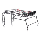 RC 1/10 Roof Luggage Rack with LED Light Bar for 1:10 Axial SCX10 RC Car Crawler Parts