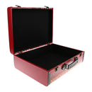 Retro Suitcase Travel Case Wooden Suitcase Old Train Trunk Show Photo Props, for Wedding Party Decor