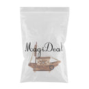 Handmade Music Box Play ''for Alice'' Wooden Tabletop Boat Decorative Ornament