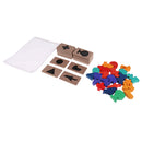 A Set Of Shadow Jigsaw Puzzles Kids Insert Matching Boards Educational Toys