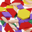 125pc Baby Wooden Geometric Building Blocks Board Children Learning Match Classification Kids Training Educational Block Toy