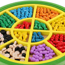 Wood 5 in 1 Set Chess Board Game Checkerboard Strategy Kids Educational Toy