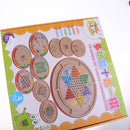 Multifunctional 10 in 1 Chess Game Board Game Set for Kids Adult Portable Wooden Toys