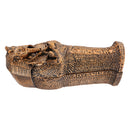 Ancient Egypt Coffin with Mummy Figurine for Home Decoration Resin Craft