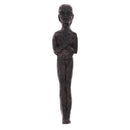 Novelty Ancient Mummy + Coffin Model Miniature Set for Sandplay Sand Table Games Diorama Layout Accessory Toys Black