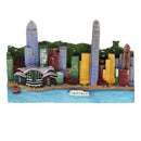 Model Hong Kong City Building Kit for Children Kids Toy