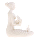 Resin Nv Wa Figure Statue Figurine Model Miniature for Sandplay Sand Table Games Kits Diorama Layout Accessory